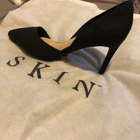 Skin Shoes - Never Worn Skin Mr Big Heels - Black Sz 37